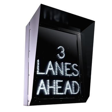 Blank Out Lane Control Sign-4