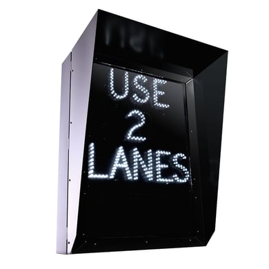Blank Out Lane Control Sign-5