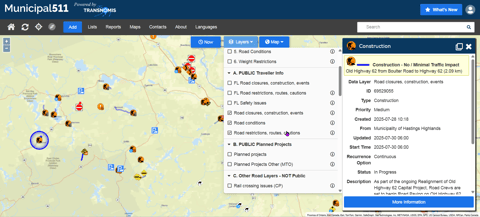 Municipal 511 with Esri Integration-2