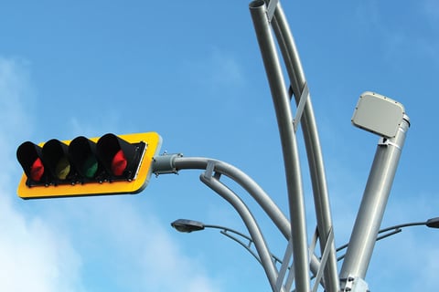 Aluminium frame horizontal traffic signals-3