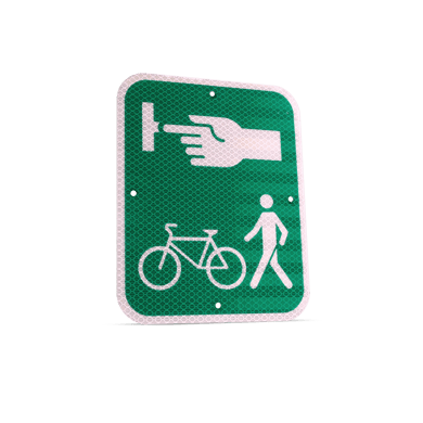 Pedestrian button visual indicator