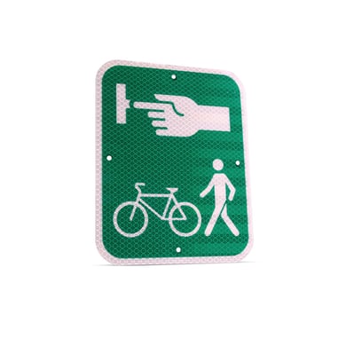 Pedestrian button visual indicator-2