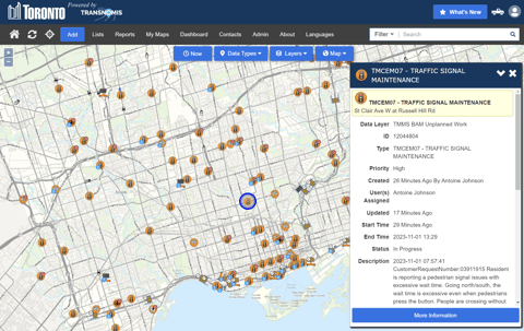 ITS Central – Maintenance Awareness Platform (MAP)-2