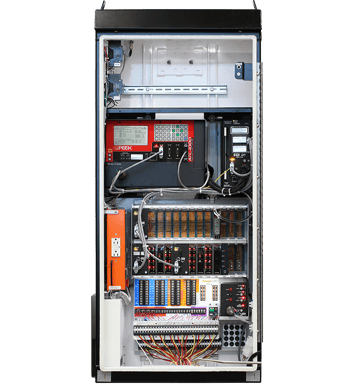 Techno-Hybrid control cabinet for traffic lights