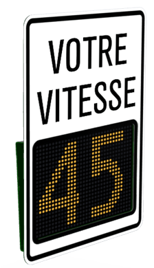 Radar pédagogique TraffiCalm™ - iQ1500