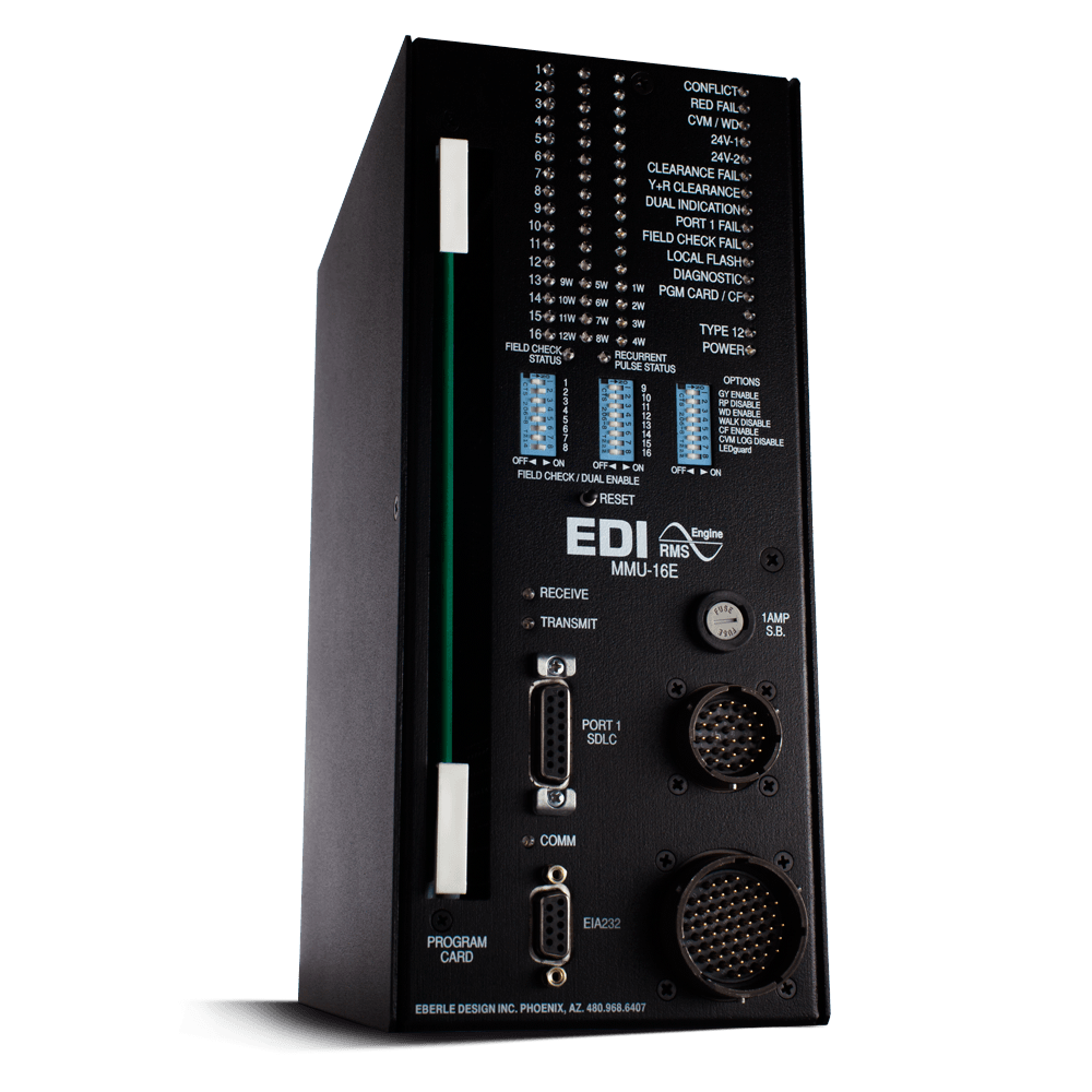 EDI MMU-16E TRAFFIC LIGHT 16 CHANNEL CONFLICT Monitor EDI MMU-16E TRAFFIC LIGHT 16 CHANNEL CONFLICT Monitor